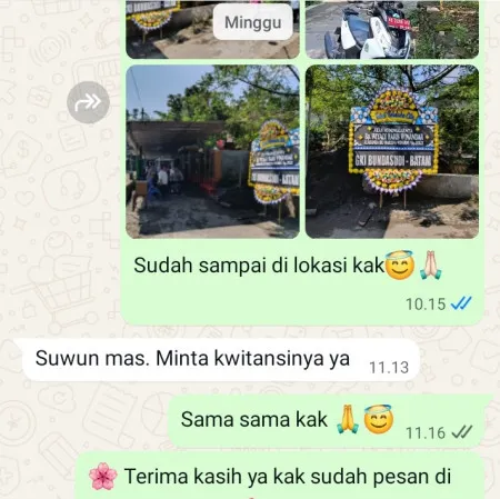 Pengiriman Papan Bunga Duka Ngadisanan Sambit