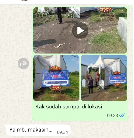 Pengiriman Karangan Bunga Ngadisanan Sambit