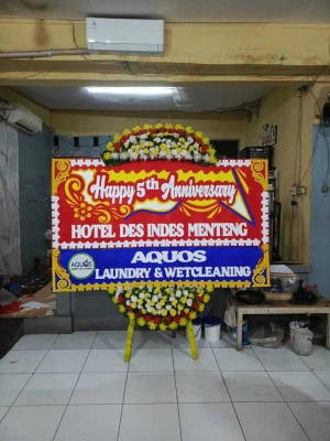 Papan Bunga di Ngadisanan Sambit