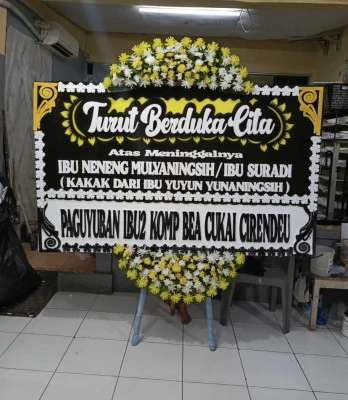 Papan Bunga di Ngadisanan Sambit