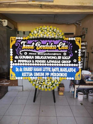 Papan Bunga di Ngadisanan Sambit